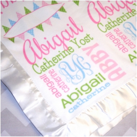 Personalized Baby Blanket