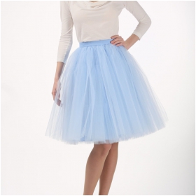 Baby blue tutu skirt