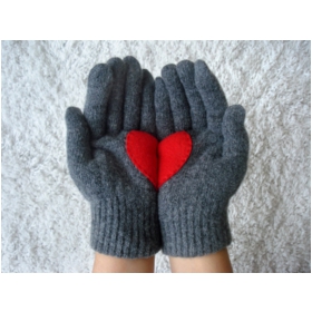Heart Gloves